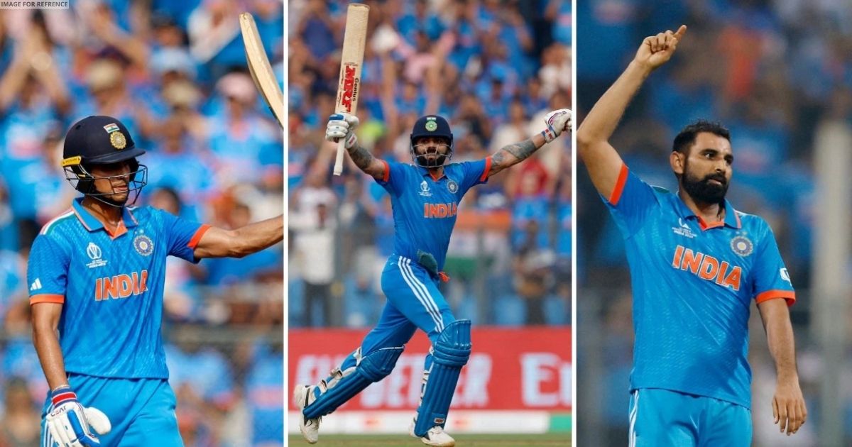 Kohli, Gill, Shami named nominees of ICC Men's ODI Cricketer of Year 2023